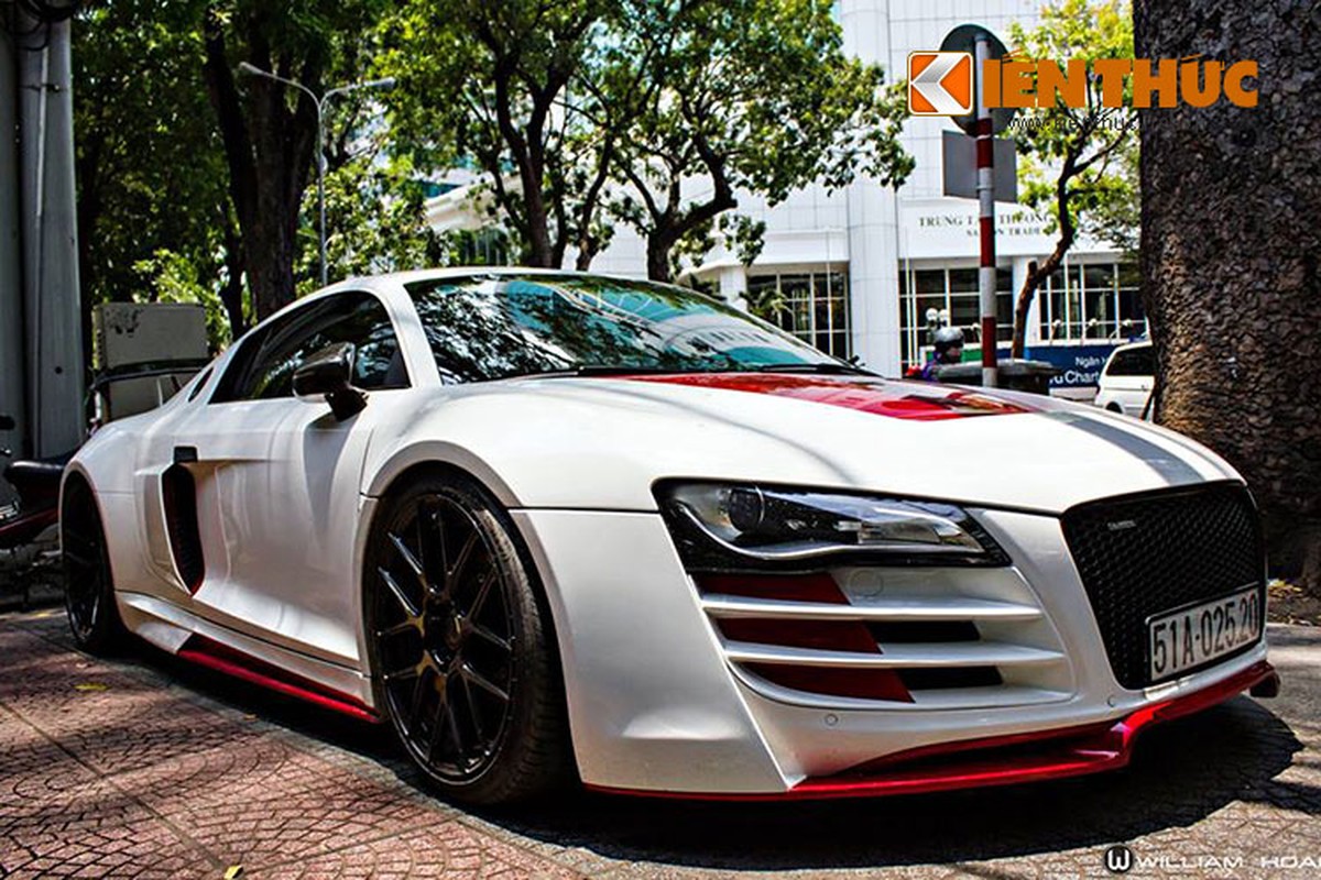 Cham mat sieu xe Audi R8 khung nhat Viet Nam-Hinh-2